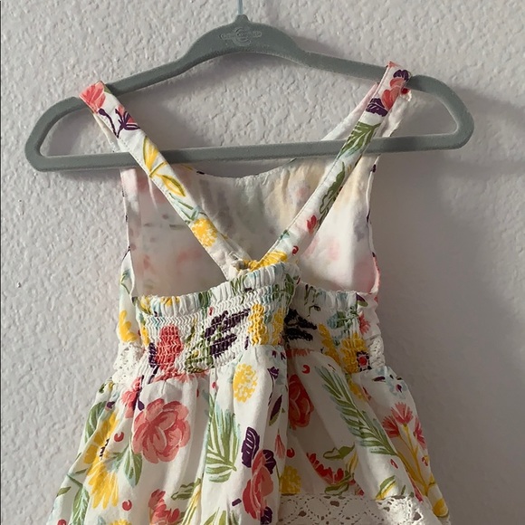❌ SOLD - Artisan Fun Floral Sun Dress - Picture 5 of 5